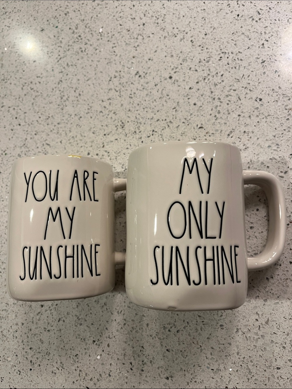 Rae Dunn 2 Piece Set-You Are My Sunshine/My Only Sunshine ☀️